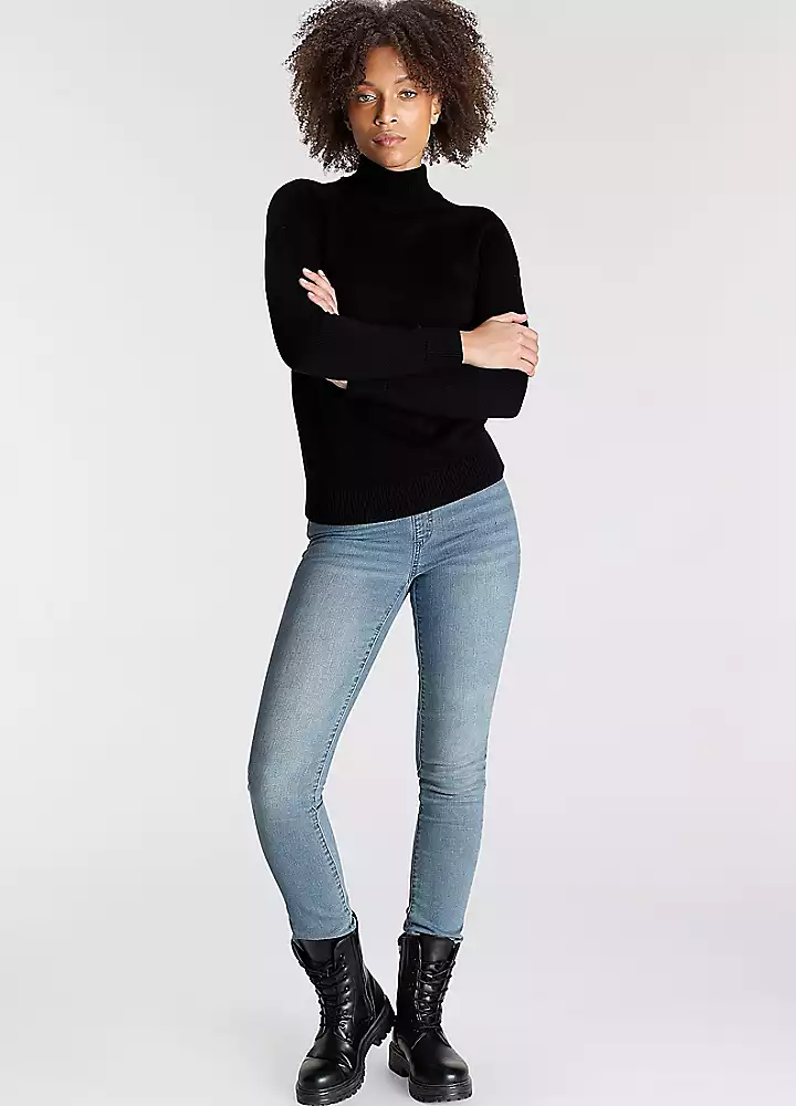 Arizona High Waist Denim Skinny Fit Jeggings 21 Arizona High Waist Denim Skinny Fit Jeggings - Image 19