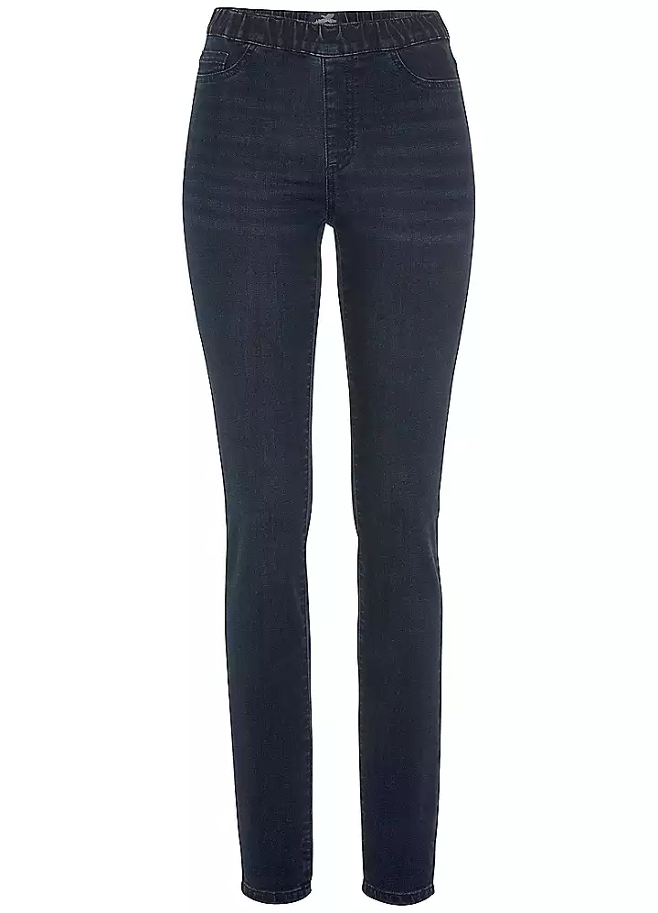 Arizona High Waist Denim Skinny Fit Jeggings 5 Arizona High Waist Denim Skinny Fit Jeggings - Image 3