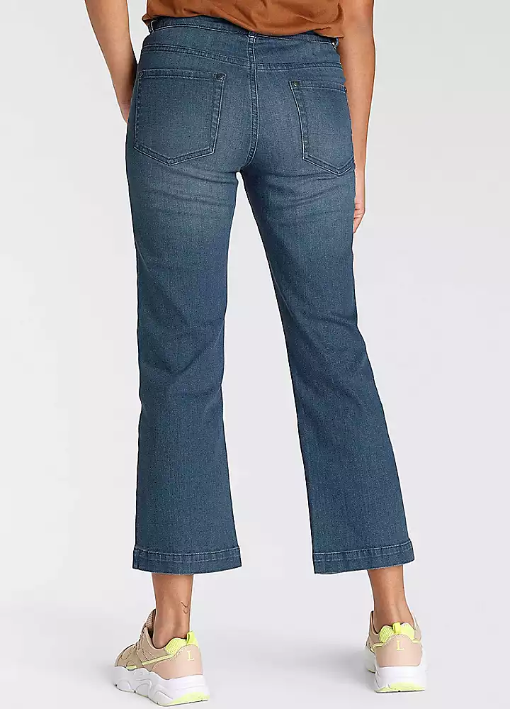 Arizona Wide Leg Cropped Jeans 9 Arizona Wide Leg Cropped Jeans - Image 7