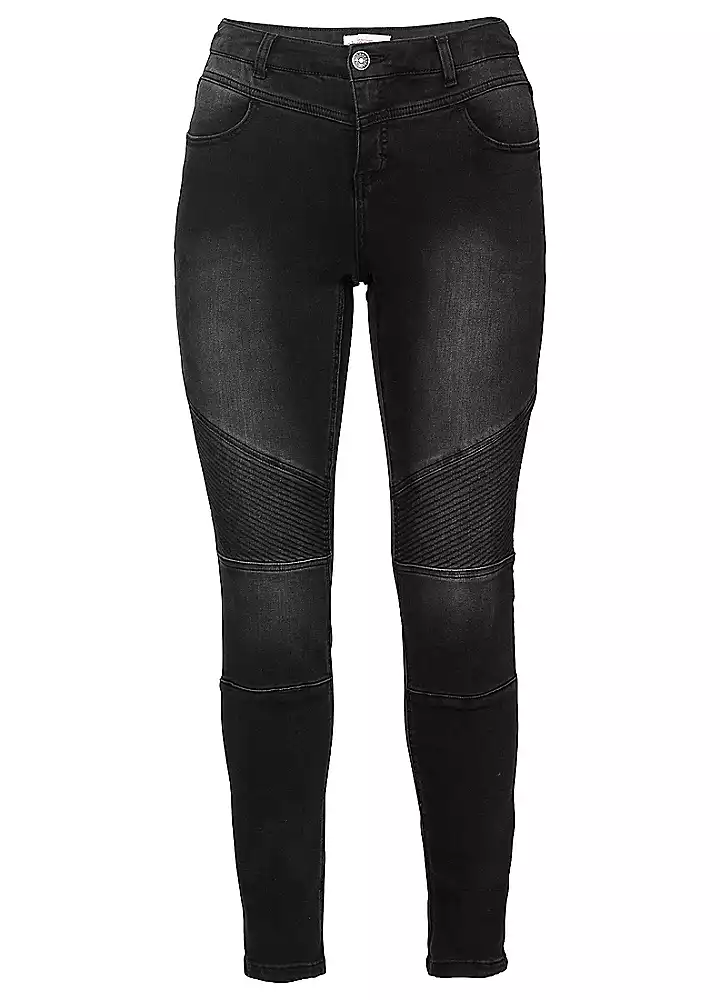 Sheego Biker Style Super Stretch Jeans 6 Sheego Biker Style Super Stretch Jeans - Image 4