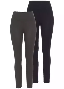 Boysens Pack Of 2 Ribbed Leggings -Cheap Ward Aunt Store Boysens Pack of 2 Ribbed Leggings91110653FRSC