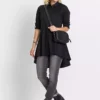 Extra Long Tunic Blouse 1 Extra Long Tunic Blouse -Cheap Ward Aunt Store Extra Long Tunic Blouse916438FRSP W04