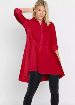 Extra Long Tunic Blouse -Cheap Ward Aunt Store Extra Long Tunic Blouse964868FRSP