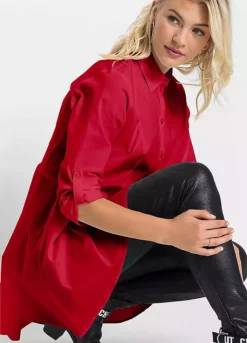 Extra Long Tunic Blouse -Cheap Ward Aunt Store Extra Long Tunic Blouse964868FRSP W03