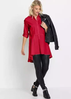 Extra Long Tunic Blouse -Cheap Ward Aunt Store Extra Long Tunic Blouse964868FRSP W04