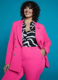 Freemans Pink Straight Leg Trousers -Cheap Ward Aunt Store Freemans Pink Straight Leg Trousers72J435FRSP W06