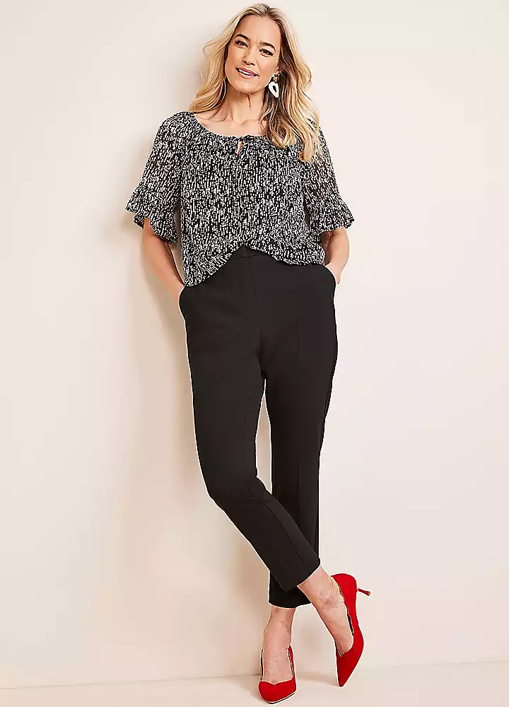 Kaleidoscope Mono Print Gypsy Top 3 Kaleidoscope Mono Print Gypsy Top