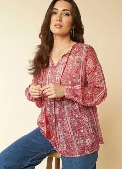 Kaleidoscope Patchwork Blouse