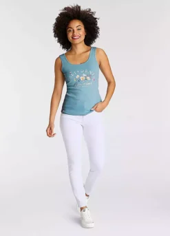 KangaROOS Floral Print Tank Top