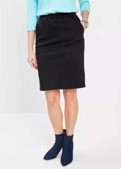 Knee Length Pencil Skirt -Cheap Ward Aunt Store Knee Length Pencil Skirt932092FRSP