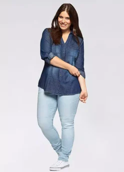 Long Sleeve Denim Shirt