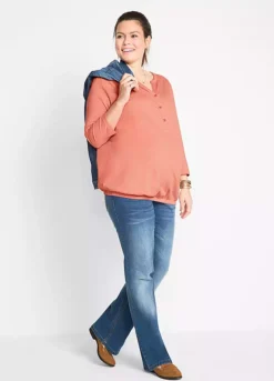 Maternity Boot-Cut Jeans