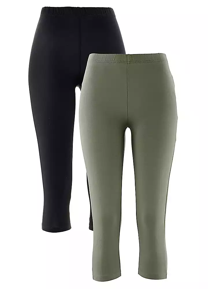 Pack Of 2 Capri Leggings 5 Pack Of 2 Capri Leggings - Image 3
