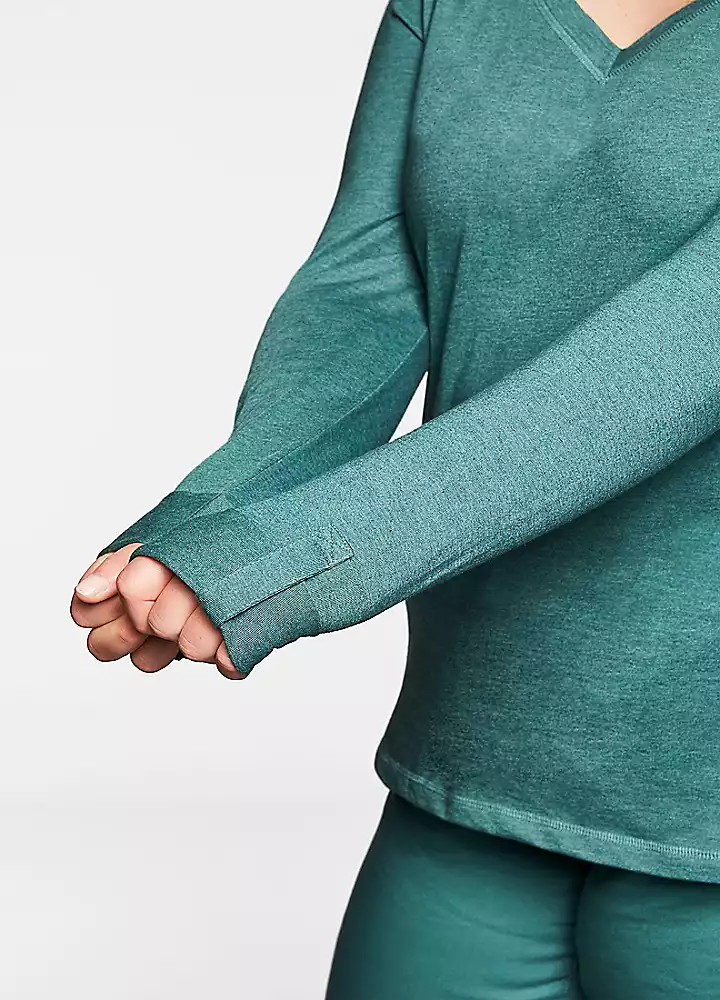 Sheego Marl Look Long Sleeve Top 8 Sheego Marl Look Long Sleeve Top - Image 6