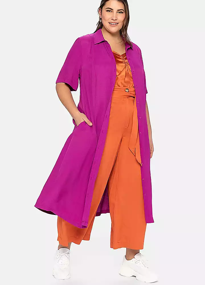 Sheego Paperbag Waist Culottes 4 Sheego Paperbag Waist Culottes - Image 2