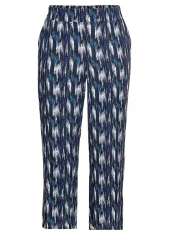 Sheego Printed Trousers -Cheap Ward Aunt Store Sheego Printed Trousers78K978FRSC