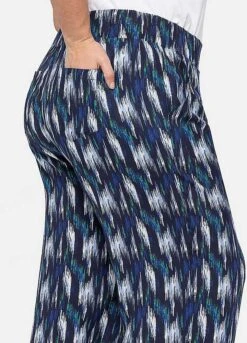 Sheego Printed Trousers -Cheap Ward Aunt Store Sheego Printed Trousers78K978FRSP W03