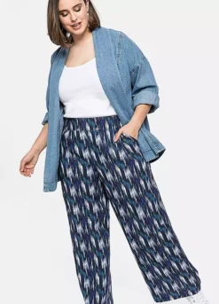 Sheego Printed Trousers -Cheap Ward Aunt Store Sheego Printed Trousers78K978FRSP W04