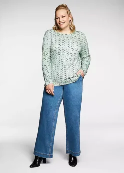 Sheego Wide Leg Jeans