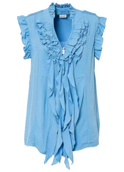 Sleeveless Flounced Top 15 Sleeveless Flounced Top -Cheap Ward Aunt Store Sleeveless Flounced Top906801FRSC