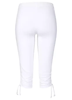 Tie Detail Cropped Leggings