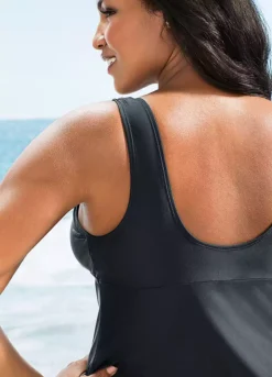 Tie Front Swim Dress