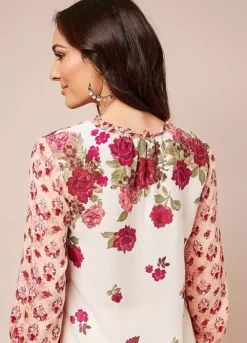 Together! Together Mix Print Blouse