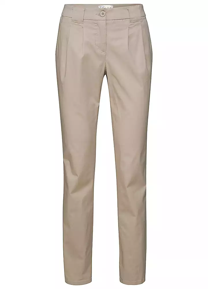 Turn-Up Stretch Cotton Chinos 4 Turn-Up Stretch Cotton Chinos - Image 2