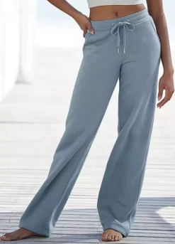 Vivance Elasticated Waist Straight Leg Sweat Pants -Cheap Ward Aunt Store Vivance Elasticated Waist Straight Leg Sweat Pants88780700FRSP