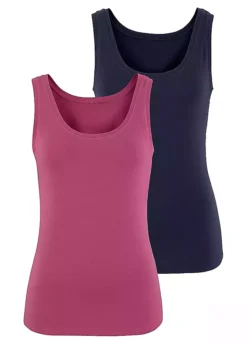 Vivance Pack Of 2 Vests 21 Vivance Pack Of 2 Vests -Cheap Ward Aunt Store Vivance Pack of 2 Vests283279FRSC