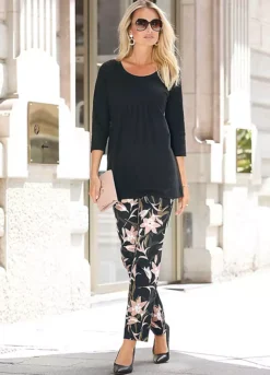 Bonprix Cropped Sleeve Jersey Tunic -Cheap Ward Aunt Store bonprix Cropped Sleeve Jersey Tunic945621FRSL