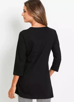 Bonprix Cropped Sleeve Jersey Tunic -Cheap Ward Aunt Store bonprix Cropped Sleeve Jersey Tunic945621FRSP W01