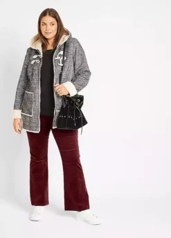 Bonprix Flared Cord Trousers -Cheap Ward Aunt Store bonprix Flared Cord Trousers928745FRSB W04