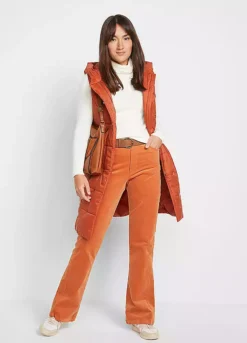 Bonprix Flared Cord Trousers -Cheap Ward Aunt Store bonprix Flared Cord Trousers960001FRSP W04