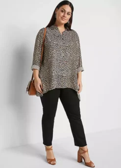 Bonprix Leopard Print Blouse