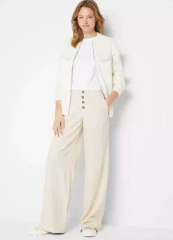 Bonprix Linen Blend Palazzo Pants