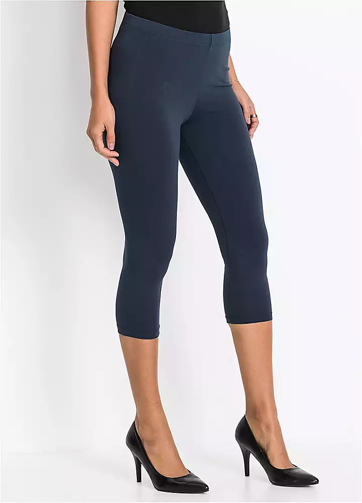Bonprix Pack Of 2 Cropped Leggings 4 Bonprix Pack Of 2 Cropped Leggings - Image 2