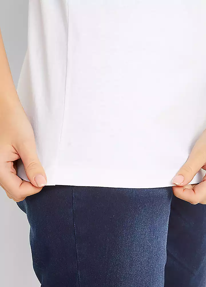 Bonprix Pack Of 5 Long Vest Tops 15 Bonprix Pack Of 5 Long Vest Tops - Image 13