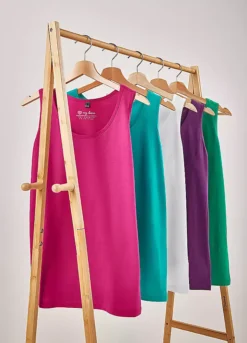 Bonprix Pack Of 5 Long Vest Tops 37 Bonprix Pack Of 5 Long Vest Tops -Cheap Ward Aunt Store bonprix Pack of 5 Long Vest Tops972111FRSC