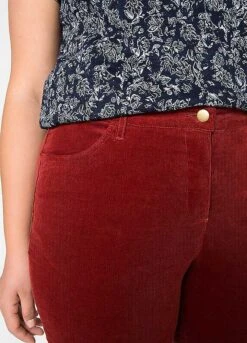 Bonprix Stretch Cord Trousers -Cheap Ward Aunt Store bonprix Stretch Cord Trousers915081FRSB W01