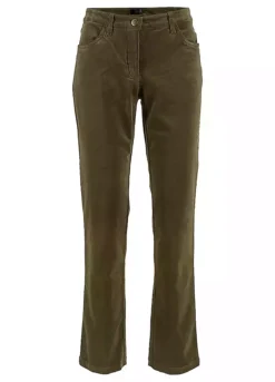 Bonprix Stretch Cord Trousers -Cheap Ward Aunt Store bonprix Stretch Cord Trousers944666FRSC