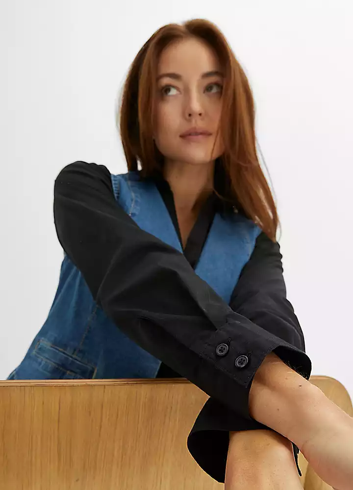 Bonprix Stretch Cotton Blouse 13 Bonprix Stretch Cotton Blouse - Image 11