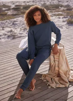 S.Oliver Elasticated Waist Ribbed Straight Leg Joggers -Cheap Ward Aunt Store s.Oliver Elasticated Waist Ribbed Straight Leg Joggers38845266FRSP W01